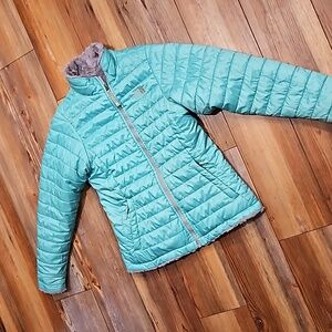 🌨️ The North Face Mossbud Insulated Reversible Jacket Seafoam